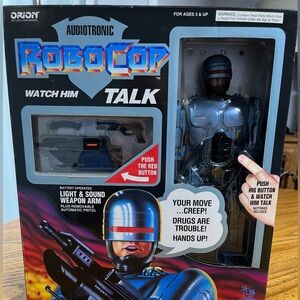 RoboCop Audiodtronic Talking Action Figure - Blue & Black
